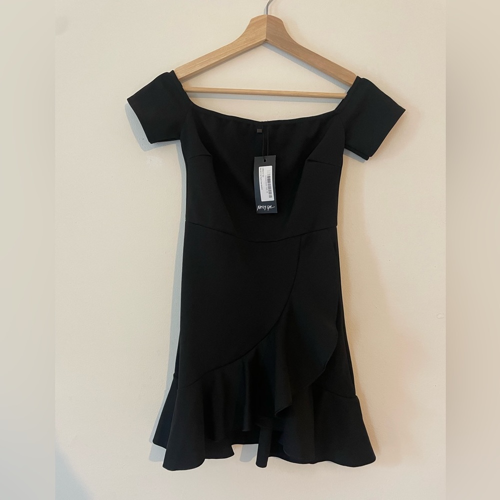 Nasty gal off shoulder mini dress